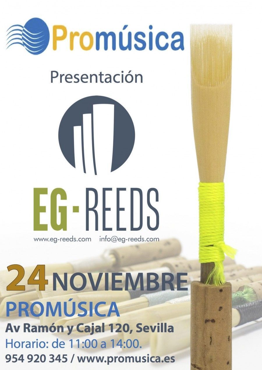 Eric Gonzalez Oboe Presentacion Eg Reeds En Promusica Sevilla 24 De Noviembre De 2016 Eric Gonzalez Oboe